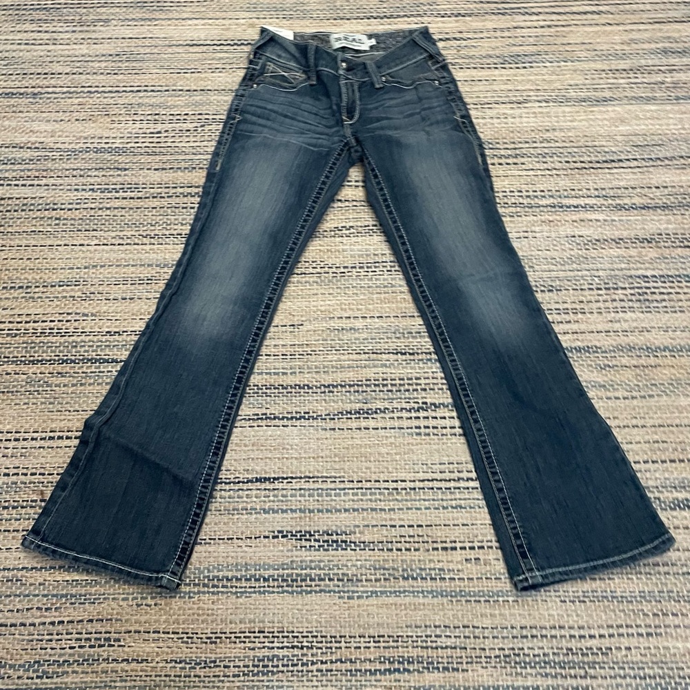 Ariat Blue Flare Wide Leg Jeans